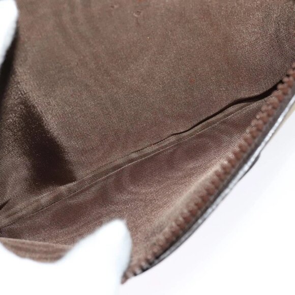 CELINE C Sulky Shoulder Bag Canvas Beige Auth BA757 - Picture 10 of 16